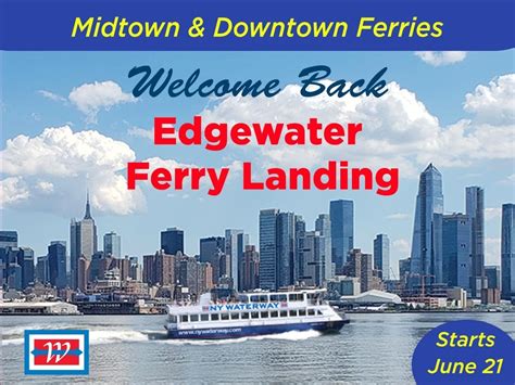 edgewater ferry schedule|edgewater nj ferry to manhattan.